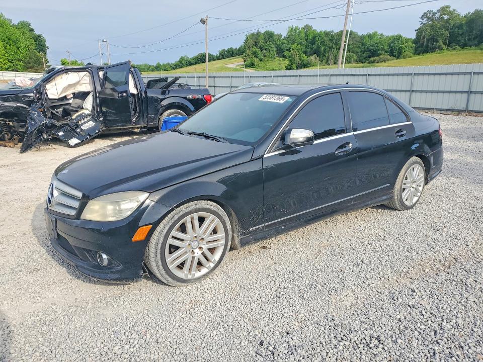 2009 Mercedes-benz C მანქანა იყიდება აუქციონზე, vin: WDDGF81X39R051773, აუქციონის ნომერი: 52381366