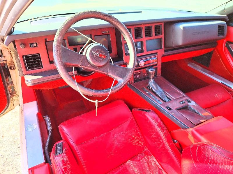 1987 Chev Corvette მანქანა იყიდება აუქციონზე, vin: 1G1YY2188H5109583, აუქციონის ნომერი: 51737136