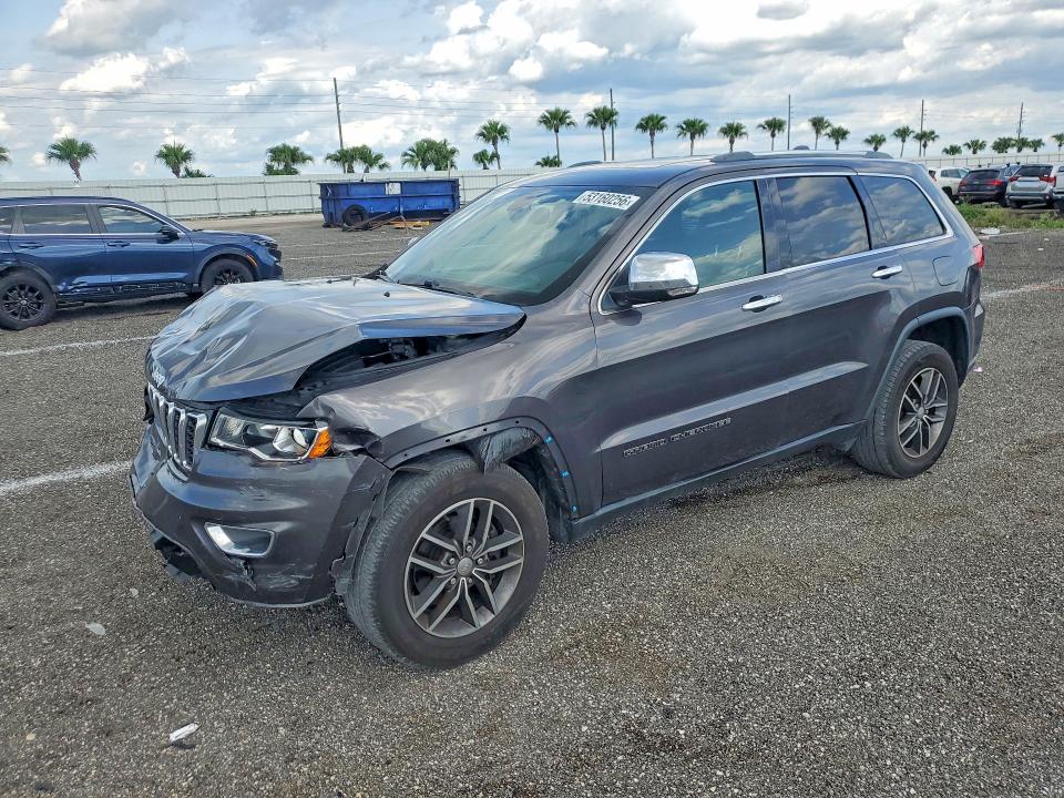 53160256 :رقم المزاد ، 1C4RJFBG8JC432904 vin ، 2018 Jeep Grand Cherokee مزاد بيع