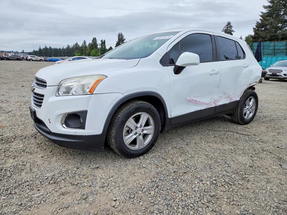 Продаж на аукціоні авто 2015 Chevrolet Trax, vin: KL7CJKSB5FB244788, номер лоту: 53072476