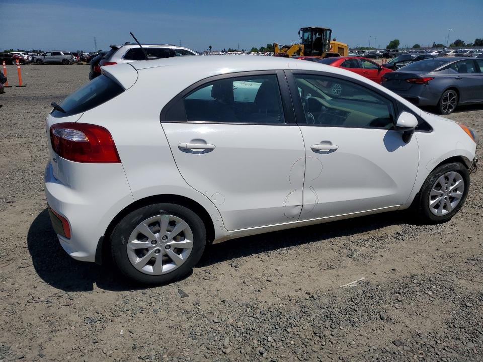 53092656 :رقم المزاد ، KNADM5A34G6565724 vin ، 2016 Kia Rio مزاد بيع