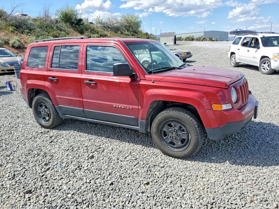 2016 Jeep Patriot მანქანა იყიდება აუქციონზე, vin: 1C4NJRBB1GD523603, აუქციონის ნომერი: 54298286