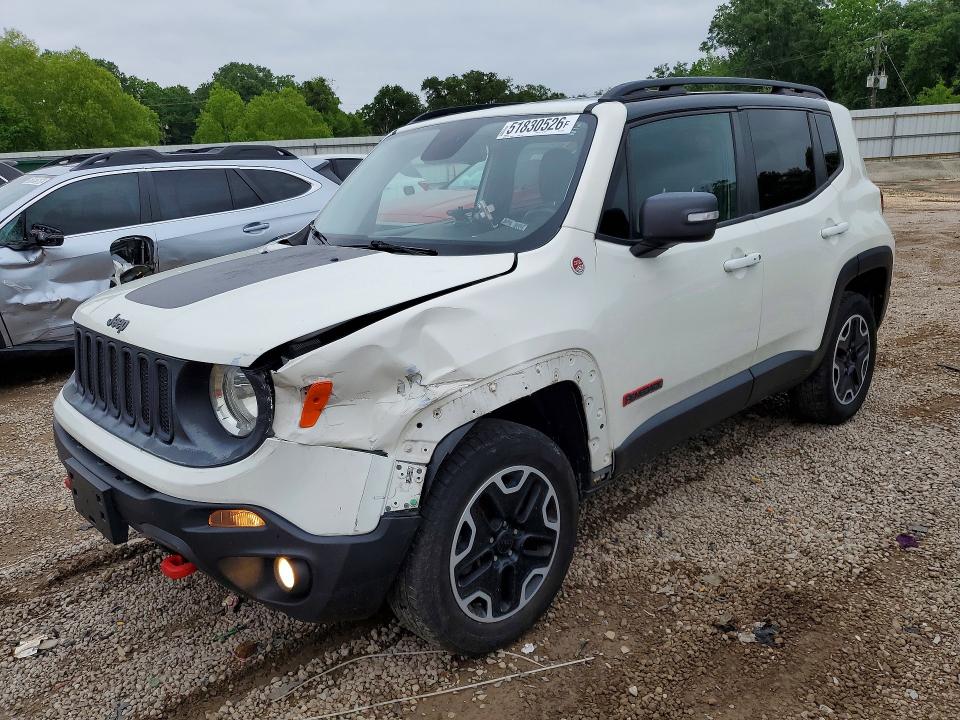 2016 Jeep Renegade მანქანა იყიდება აუქციონზე, vin: ZACCJBCT9GPD46340, აუქციონის ნომერი: 51830526