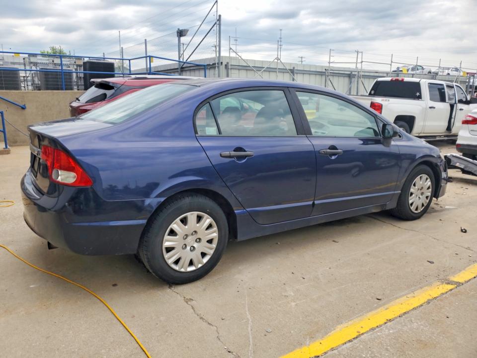 2009 Honda Civic მანქანა იყიდება აუქციონზე, vin: 19XFA16349E027186, აუქციონის ნომერი: 52189596