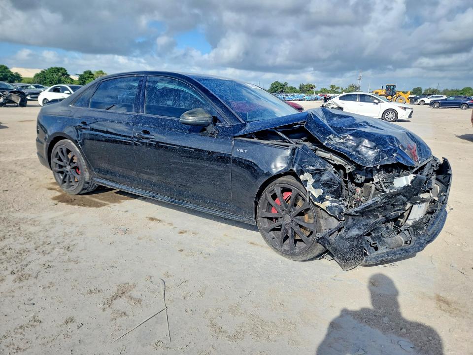 2018 Audi S4 მანქანა იყიდება აუქციონზე, vin: WAUB4AF49JA166006, აუქციონის ნომერი: 53585016