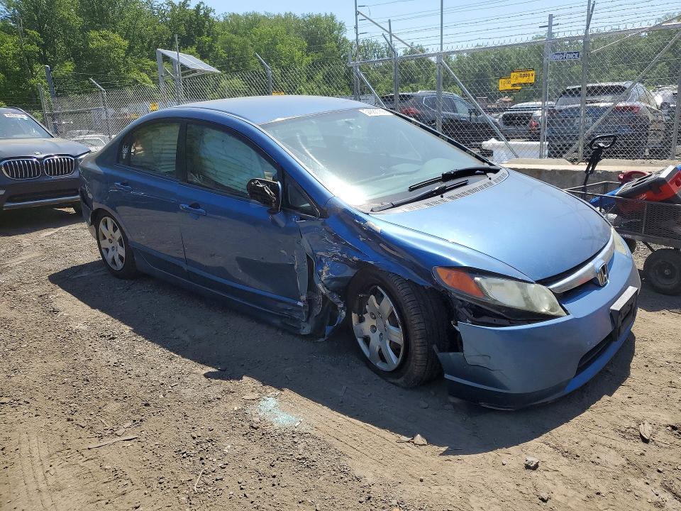 2007 Honda Civic მანქანა იყიდება აუქციონზე, vin: 1HGFA16547L075097, აუქციონის ნომერი: 54080766