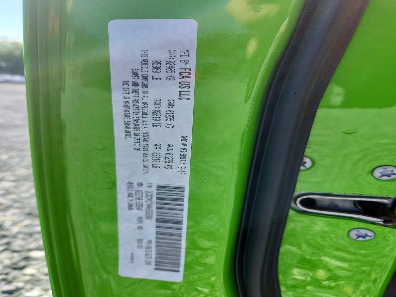 2017 Dodge Charger მანქანა იყიდება აუქციონზე, vin: 2C3CDXCT4HH556596, აუქციონის ნომერი: 52221166