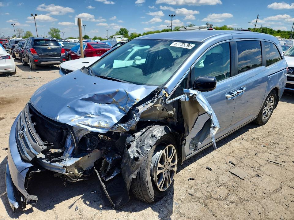 Auction sale of the 2013 Honda Odyssey, vin: 5FNRL5H47DB042157, lot number: 52437296