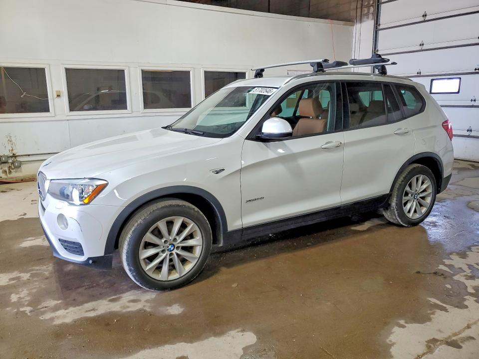 2015 Bmw X3 მანქანა იყიდება აუქციონზე, vin: 5UXWX9C59F0D61013, აუქციონის ნომერი: 51702546