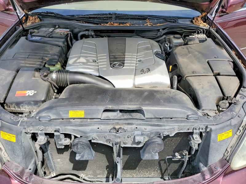 Aukcja sprzedaży 2006 Lexus Ls, vin: JTHBN36F165046292, numer aukcji: 51654036