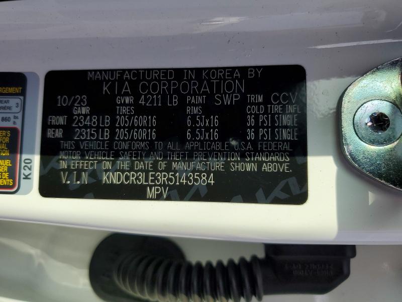 Продаж на аукціоні авто 2024 Kia Niro, vin: KNDCR3LE3R5143584, номер лоту: 52269496