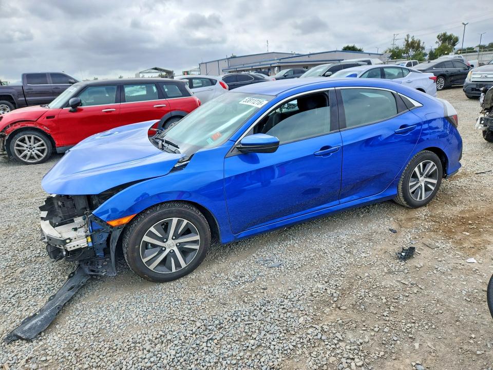 2020 Honda Civic მანქანა იყიდება აუქციონზე, vin: SHHFK7H33LU210642, აუქციონის ნომერი: 53811216