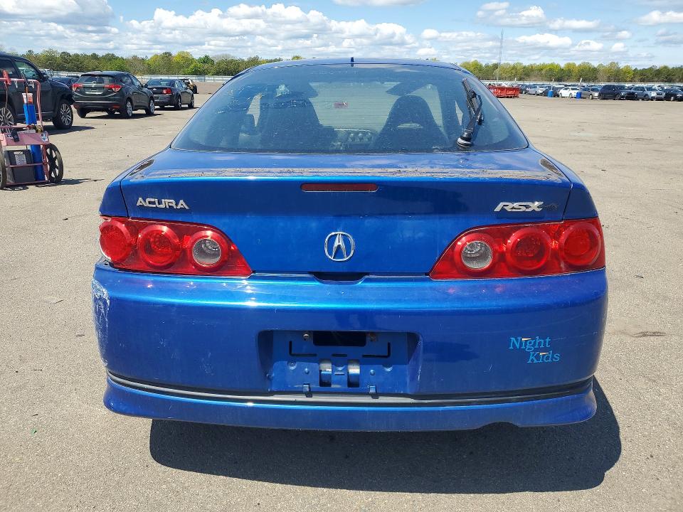53182116 :رقم المزاد ، JH4DC53086S016265 vin ، 2006 Acura Rsx مزاد بيع
