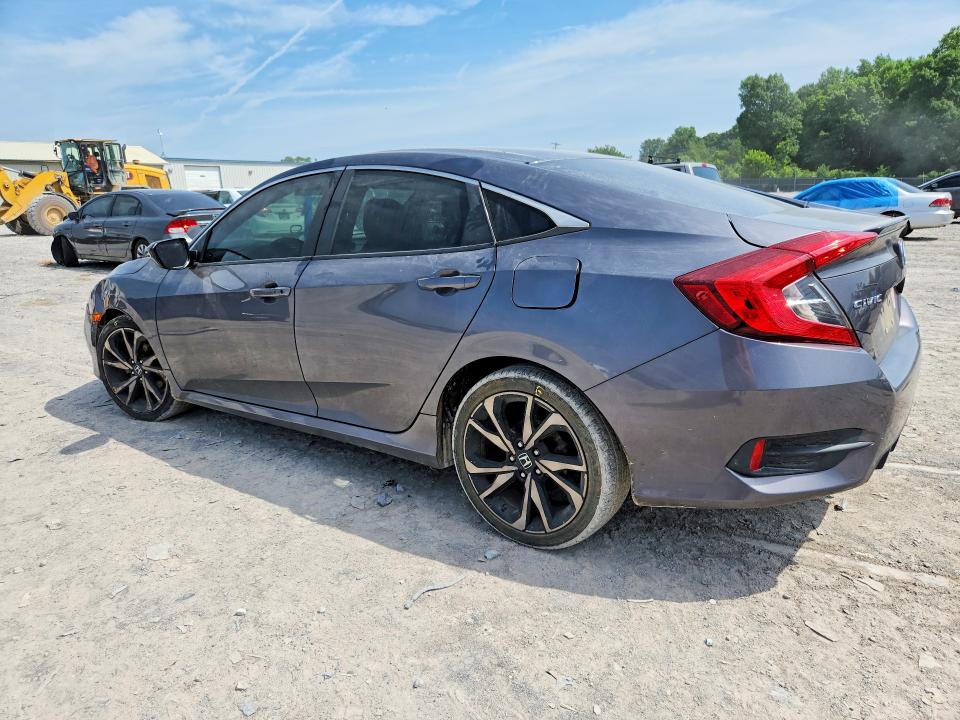 Aukcja sprzedaży 2019 Honda Civic, vin: 2HGFC2F80KH584605, numer aukcji: 54992386