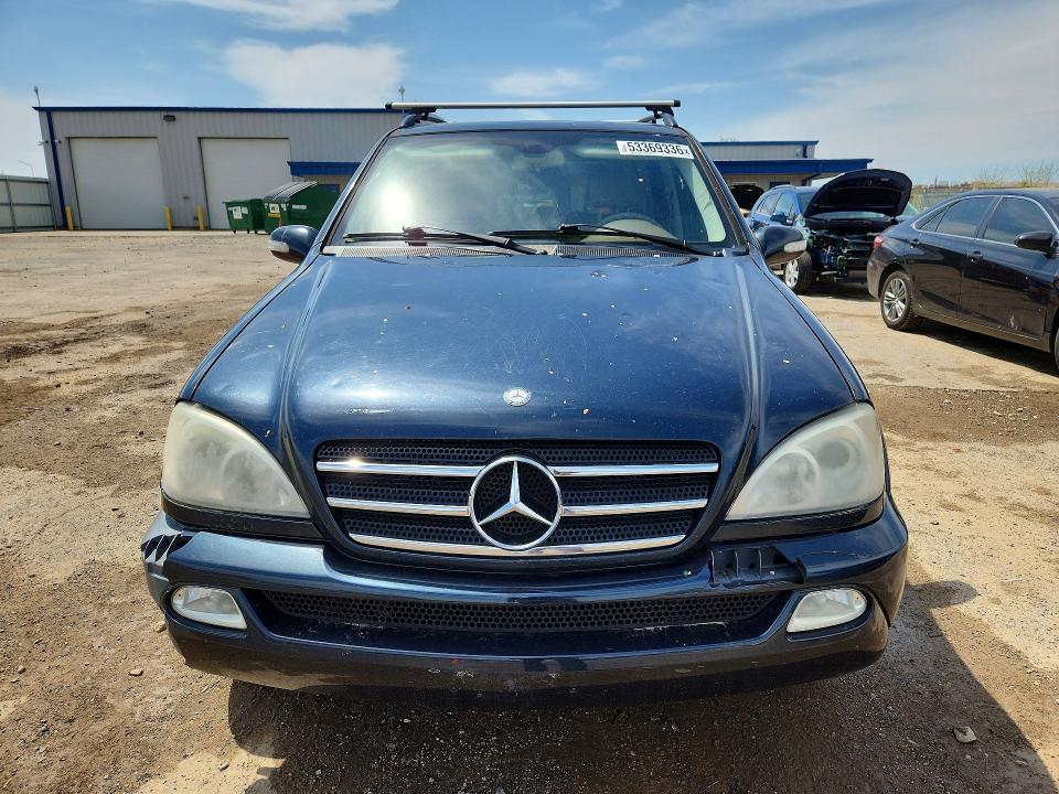 2003 Mercedes-benz Ml მანქანა იყიდება აუქციონზე, vin: 4JGAB54E83A372178, აუქციონის ნომერი: 53369336