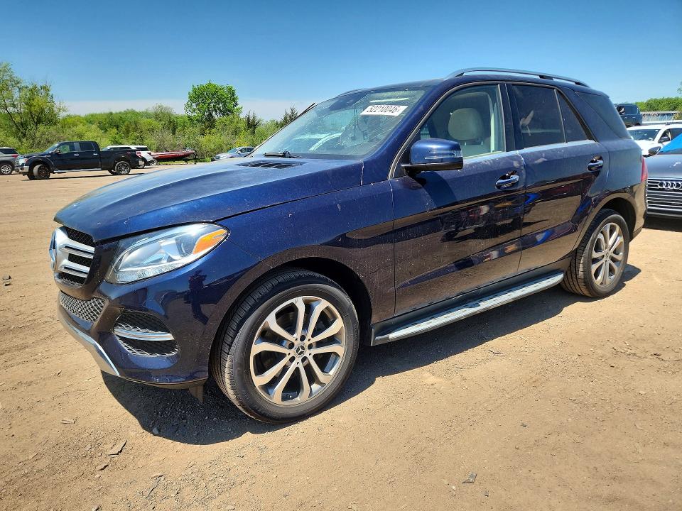 52210046 :رقم المزاد ، 4JGDA5HB1HA912753 vin ، 2017 Mercedes-benz Gle مزاد بيع