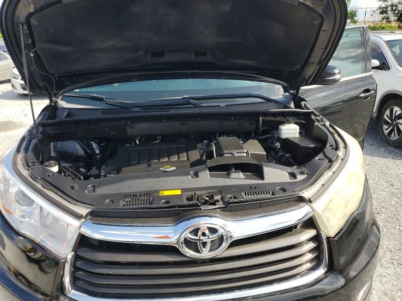 55242266 :رقم المزاد ، 5TDYKRFH2ES008989 vin ، 2014 Toyota Highlander مزاد بيع
