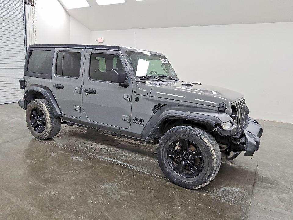 52711736 :رقم المزاد ، 1C4HJXDG3NW140211 vin ، 2022 Jeep Wrangler Unlimited مزاد بيع