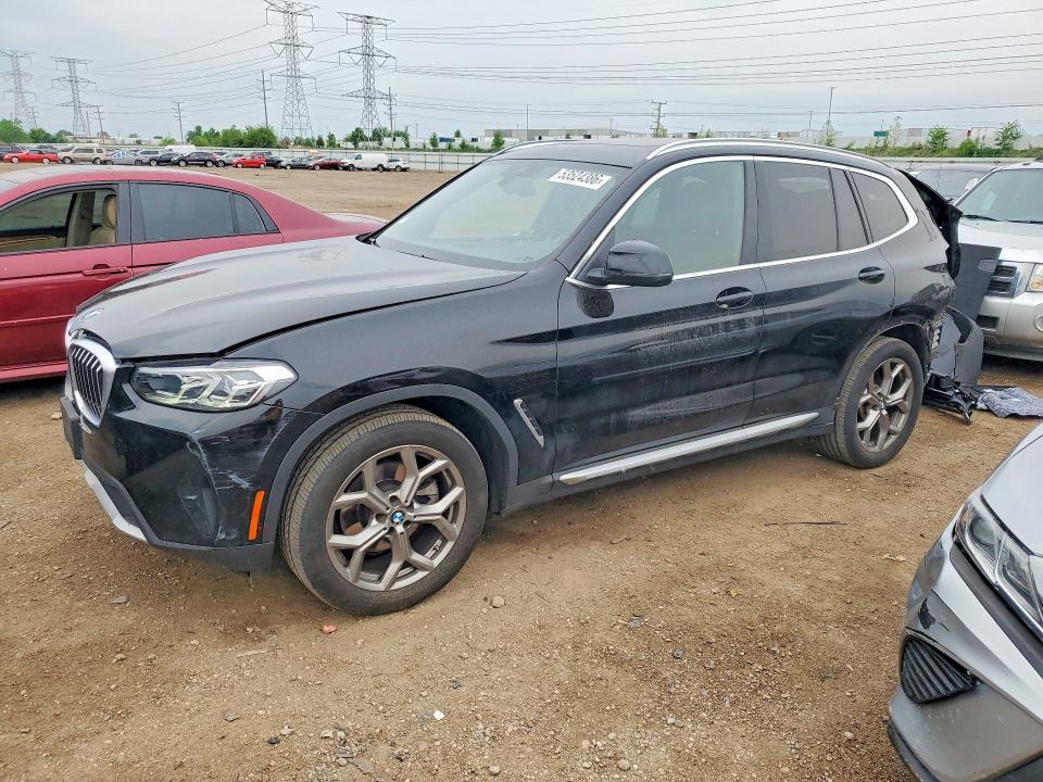 2023 Bmw X3 მანქანა იყიდება აუქციონზე, vin: 5UX53DP07P9N60256, აუქციონის ნომერი: 53524386