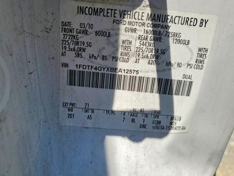 Продажа на аукционе авто 2011 Ford F450, vin: 1FDTF4GYXBEA12575, номер лота: 53752626