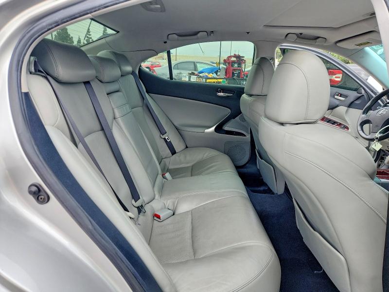 53598686 :رقم المزاد ، JTHBE262765002546 vin ، 2006 Lexus Is مزاد بيع