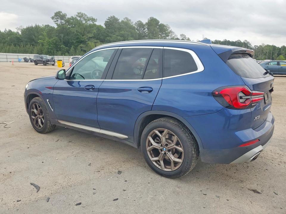 2022 Bmw X3 მანქანა იყიდება აუქციონზე, vin: 5UX53DP08N9K66815, აუქციონის ნომერი: 51661516