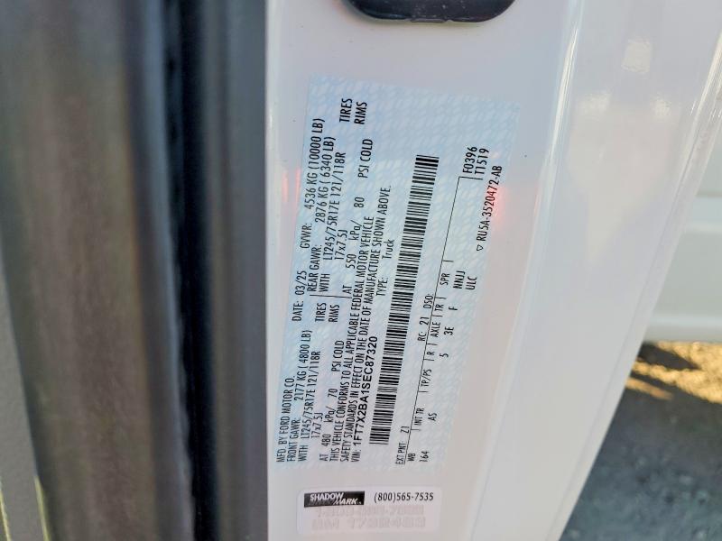 54008356 :رقم المزاد ، 1FT7X2BA1SEC87320 vin ، 2025 Ford F250 مزاد بيع