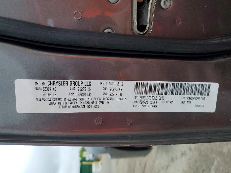 Aukcja sprzedaży 2011 Dodge Charger, vin: 2B3CL3CG9BH512208, numer aukcji: 52963716