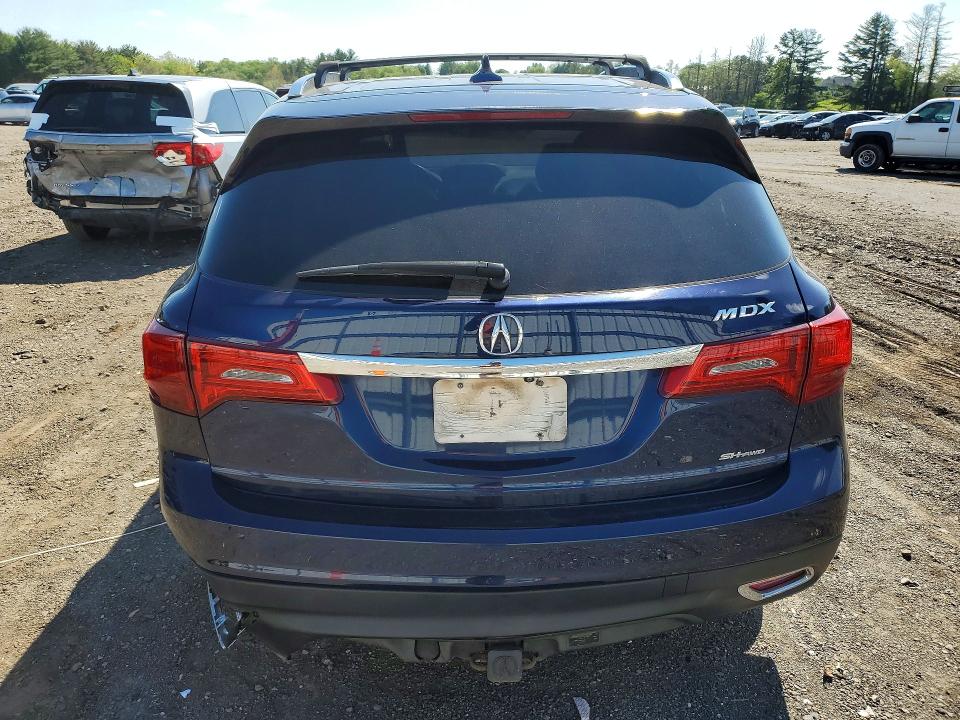 Продажа на аукционе авто 2015 Acura Mdx, vin: 5FRYD4H68FB019105, номер лота: 52184986