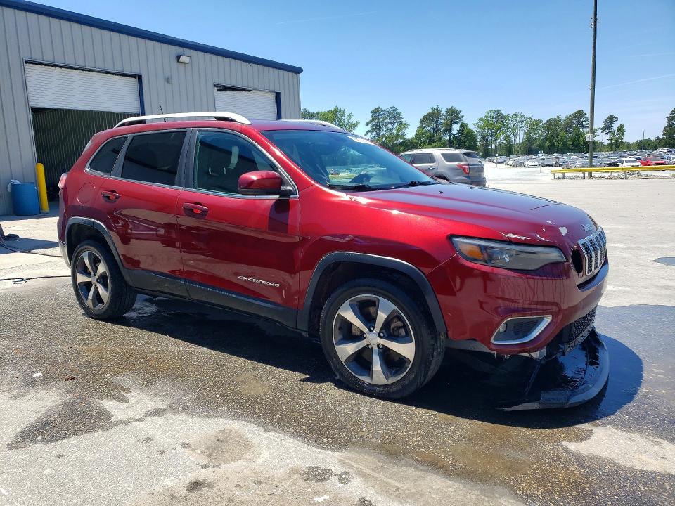 2019 Jeep Cherokee მანქანა იყიდება აუქციონზე, vin: 1C4PJLDB5KD402990, აუქციონის ნომერი: 51539276