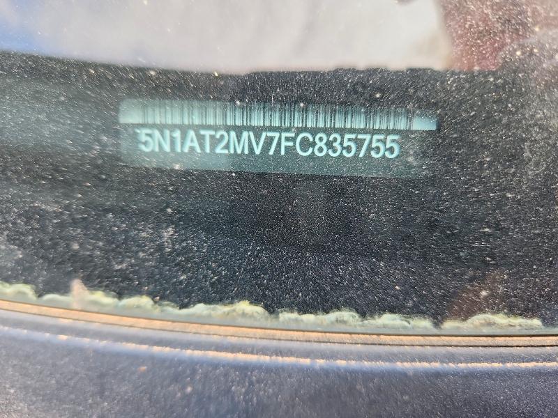 Aukcja sprzedaży 2015 Nissan Rogue, vin: 5N1AT2MV7FC835755, numer aukcji: 52947736