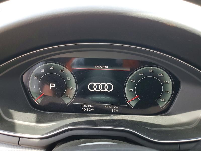 2024 Audi A5 მანქანა იყიდება აუქციონზე, vin: WAUFACF52RA031928, აუქციონის ნომერი: 52385666