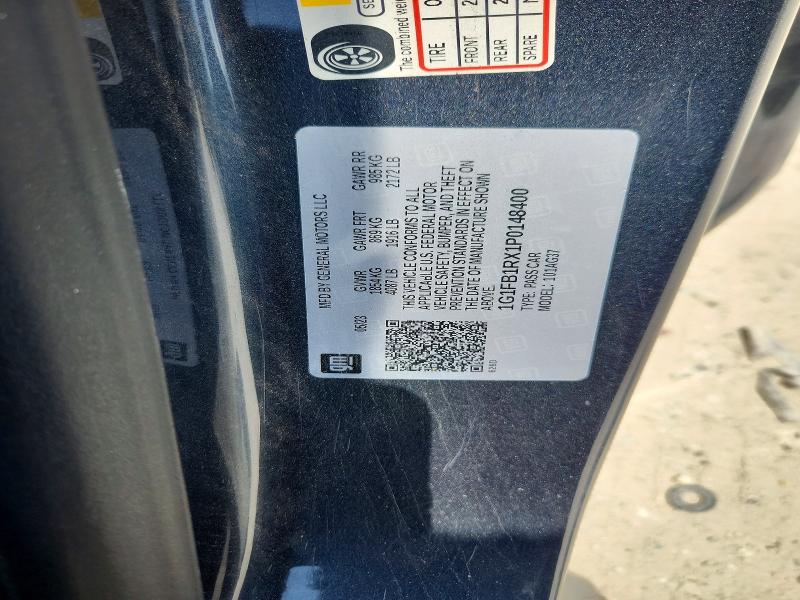 Продаж на аукціоні авто 2023 Chevrolet Camaro, vin: 1G1FB1RX1P0148400, номер лоту: 54463856