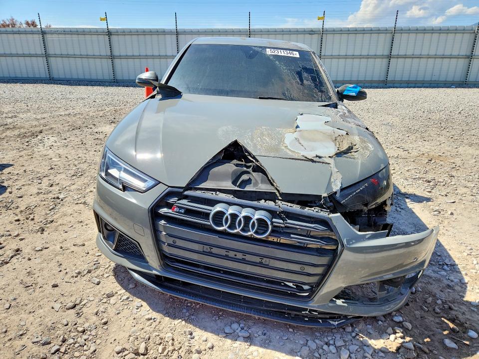 2019 Audi S4 მანქანა იყიდება აუქციონზე, vin: WAUB4AF4XKA013653, აუქციონის ნომერი: 52311346