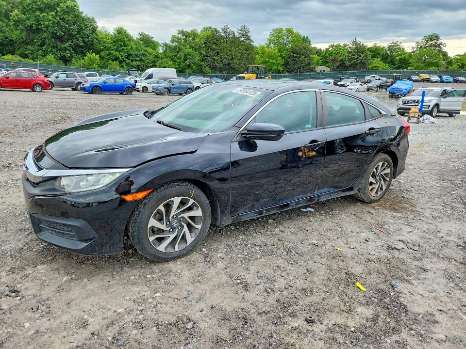Продажа на аукционе авто 2018 Honda Civic Ex, vin: 2HGFC2F77JH574742, номер лота: 54954126
