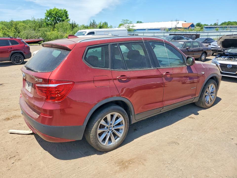 2013 Bmw X3 მანქანა იყიდება აუქციონზე, vin: 5UXWX9C58D0D01415, აუქციონის ნომერი: 55039096