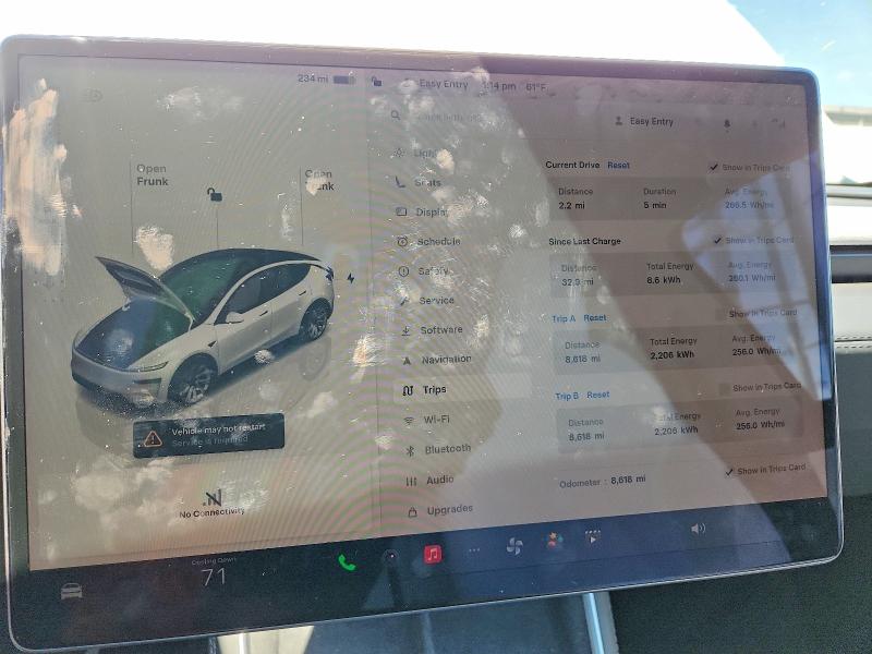 2026 Tesla Model Y მანქანა იყიდება აუქციონზე, vin: 7SAYGDEDXTA416435, აუქციონის ნომერი: 51827356