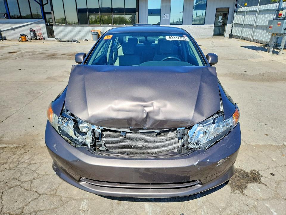 2012 Honda Civic მანქანა იყიდება აუქციონზე, vin: 19XFB2F53CE339446, აუქციონის ნომერი: 52337456