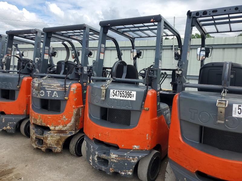 54765396 :رقم المزاد ، 76143 vin ، 2016 Toyota Na-20 Forklift مزاد بيع