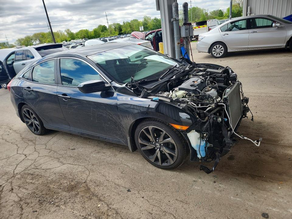 2019 Honda Civic მანქანა იყიდება აუქციონზე, vin: 2HGFC2F83KH526729, აუქციონის ნომერი: 53441936