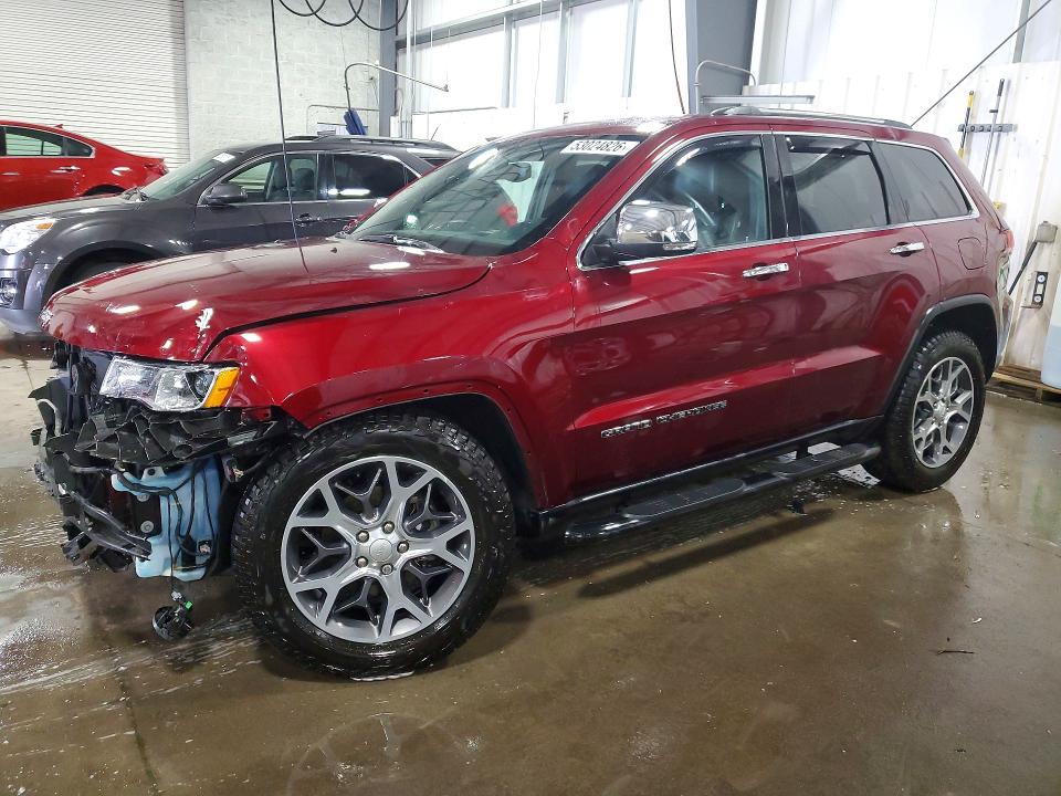 53024826 :رقم المزاد ، 1C4RJFBG0LC173635 vin ، 2020 Jeep Grand Cherokee مزاد بيع