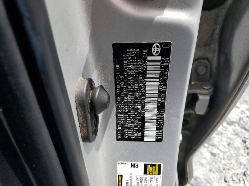 52353186 :رقم المزاد ، 5YFEPRAE1LP027945 vin ، 2020 Toyota Corolla مزاد بيع