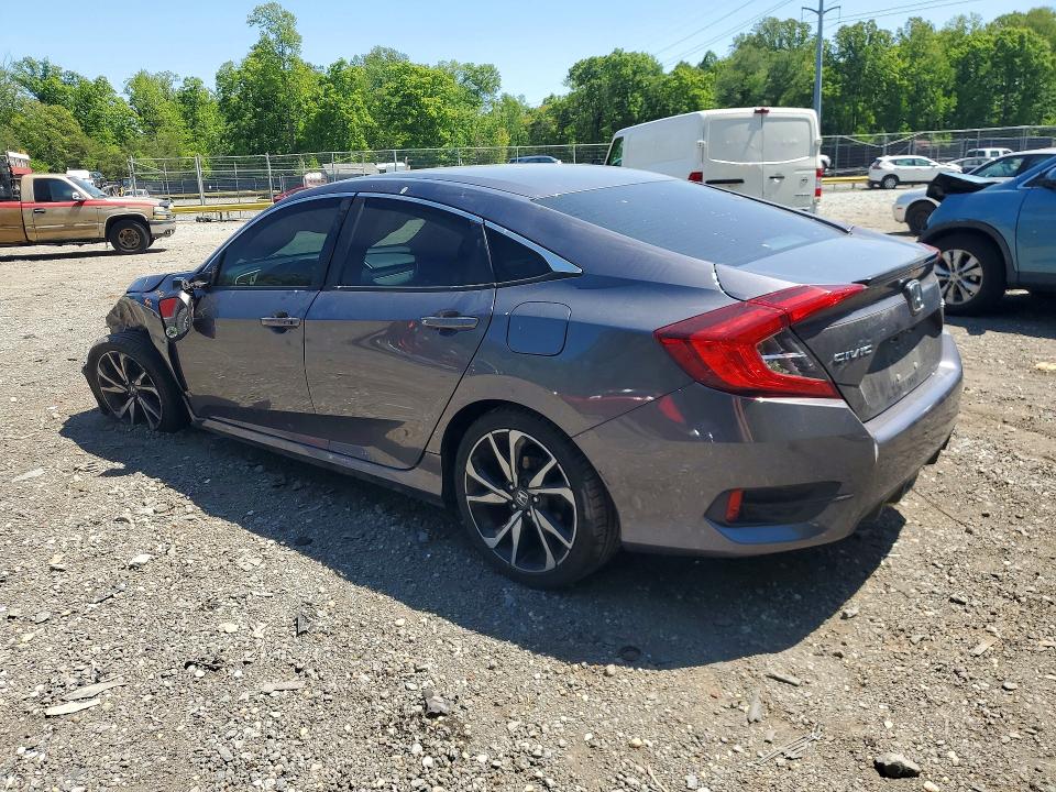 Aukcja sprzedaży 2019 Honda Civic, vin: 2HGFC2F80KH510617, numer aukcji: 51249996