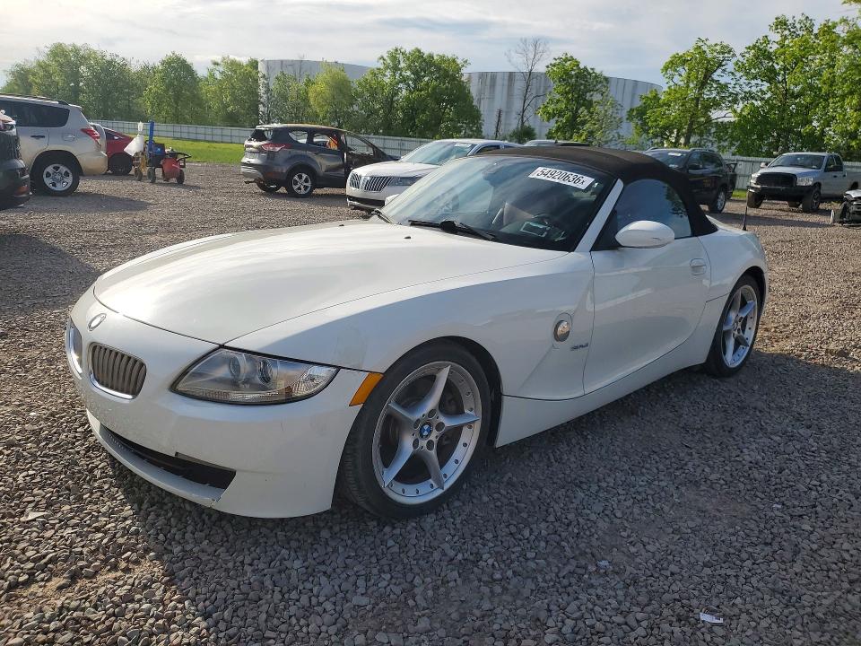 Aukcja sprzedaży 2008 Bmw Z4, vin: 4USBU53558LW93556, numer aukcji: 54920636