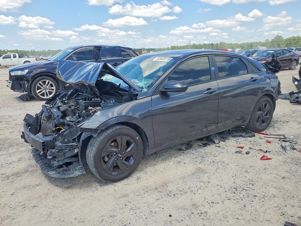 2021 Hyundai Elantra მანქანა იყიდება აუქციონზე, vin: 5NPLM4AG0MH004434, აუქციონის ნომერი: 53439716
