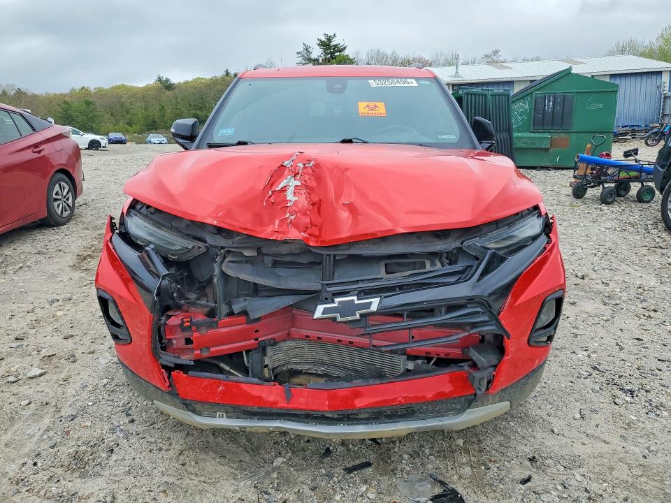 53250496 :رقم المزاد ، 3GNKBHRS7MS545642 vin ، 2021 Chevrolet Blazer مزاد بيع