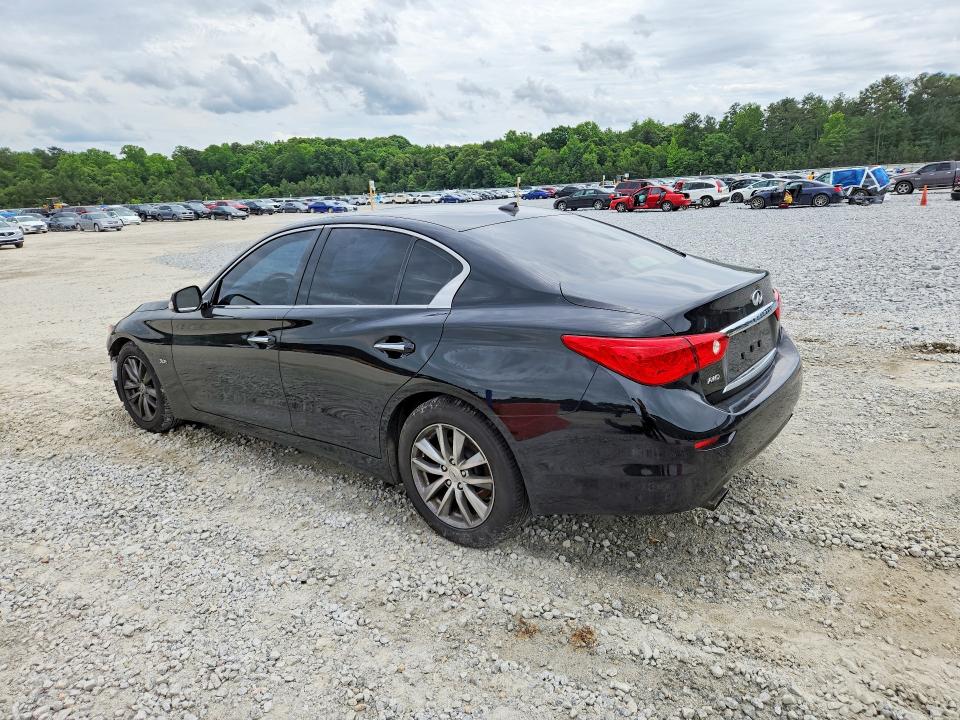 2017 Infiniti Q50 მანქანა იყიდება აუქციონზე, vin: JN1EV7AR8HM831699, აუქციონის ნომერი: 54305216