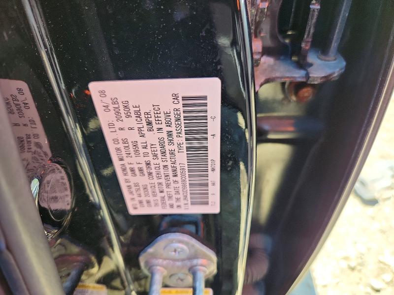 Aukcja sprzedaży 2009 Acura Tsx, vin: JH4CU26669C005917, numer aukcji: 52658646