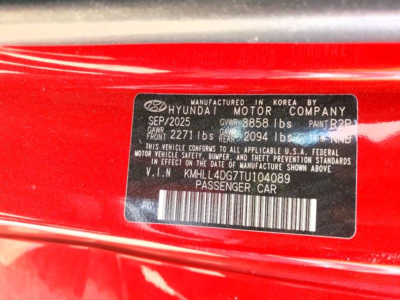 Продаж на аукціоні авто 2026 Hyundai Elantra, vin: KMHLL4DG7TU104089, номер лоту: 53241306