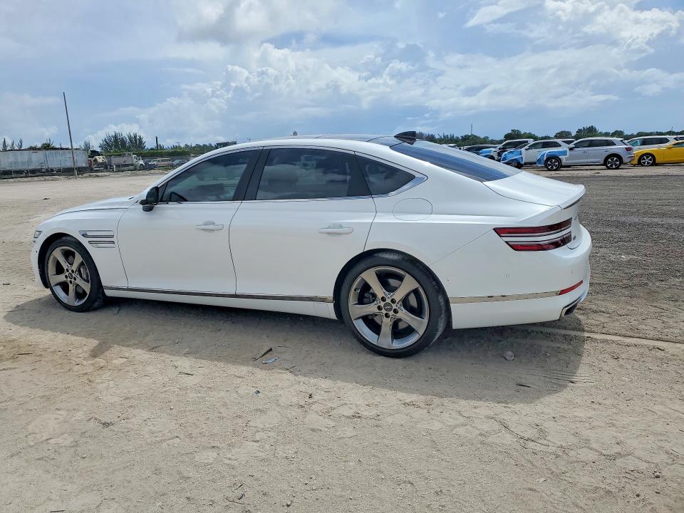 Aukcja sprzedaży 2021 Genesis G80, vin: KMTGC4SD1MU048345, numer aukcji: 55129306
